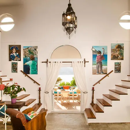 别墅 Seafront Casa Azul - Getaway In Kalymnos Myrties