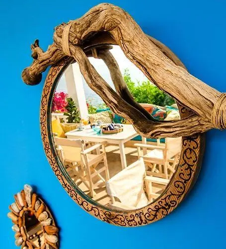 Casa Azul Villa - Seafront Getaway In Kalymnos فيلة Myrties