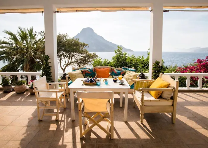 Seafront Casa Azul - Getaway In Kalymnos