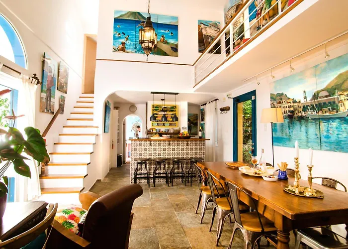 别墅 Seafront Casa Azul - Getaway In Kalymnos Myrties