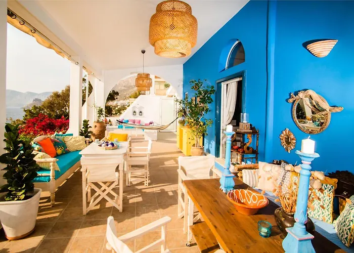 别墅 Seafront Casa Azul - Getaway In Kalymnos