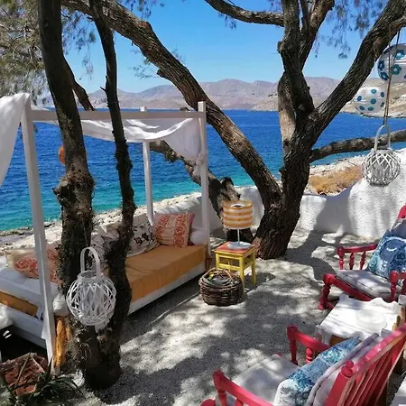Casa Azul Villa - Seafront Getaway In Kalymnos Myrties