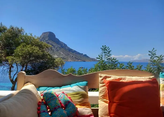 Casa Azul Villa - Seafront Getaway In Kalymnos *